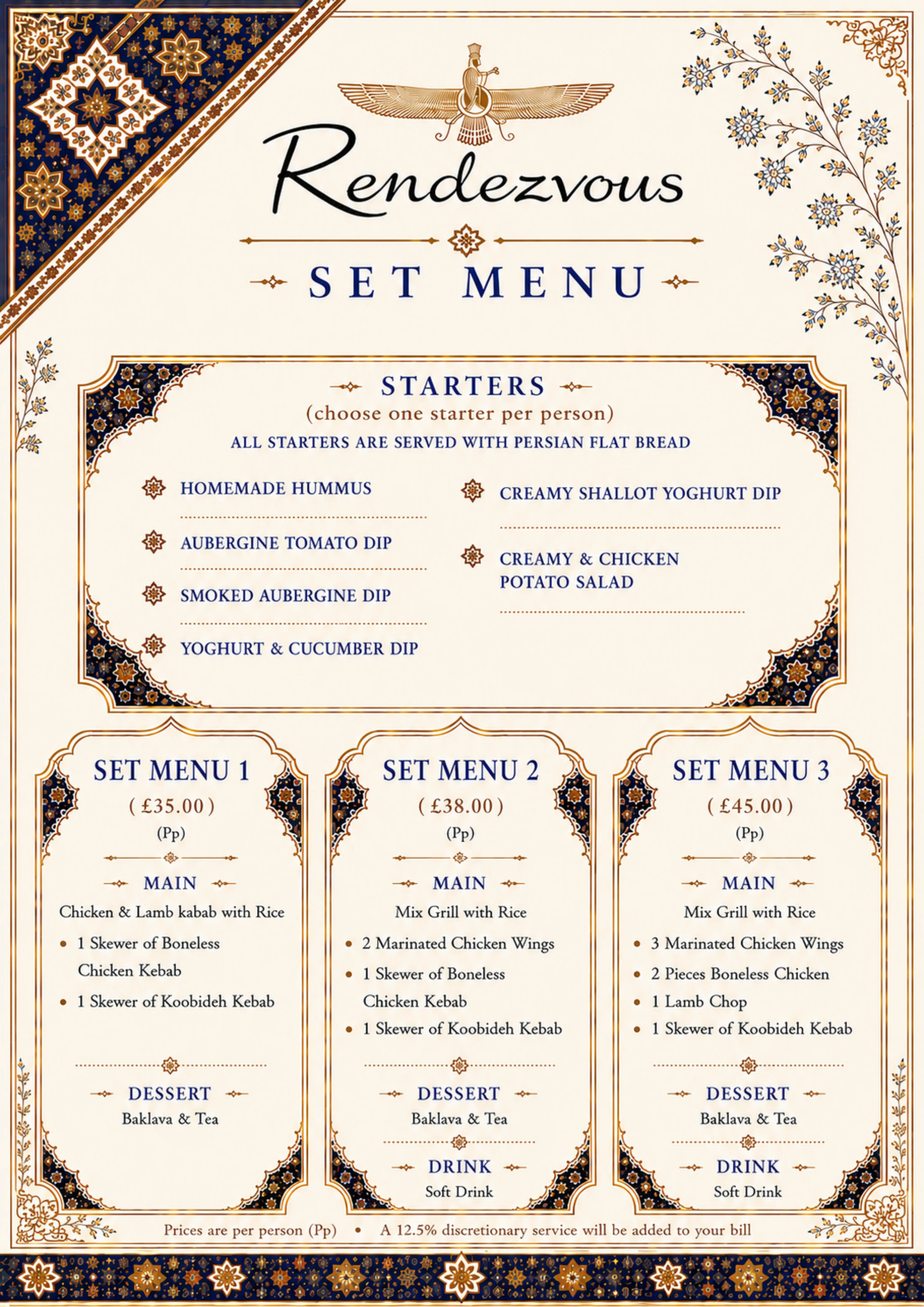 Set menu
