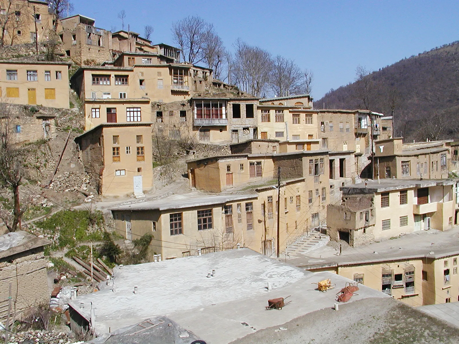 Masuleh village in the Alborz mountains